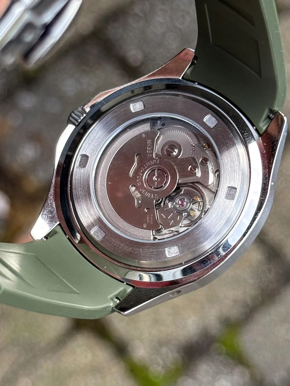 Green Dial Aquanaut Mod