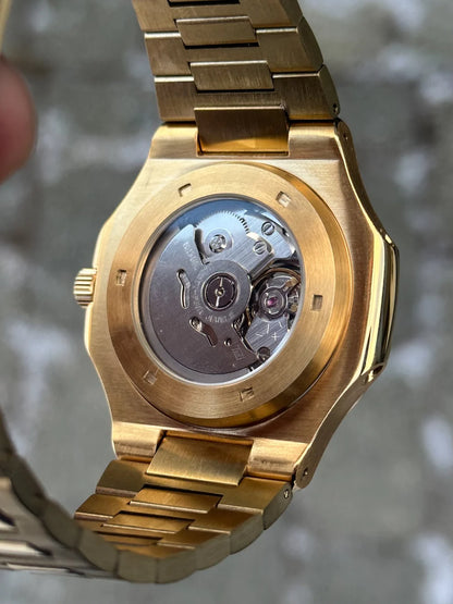 Rosegold Open Heart Nautilus Mod