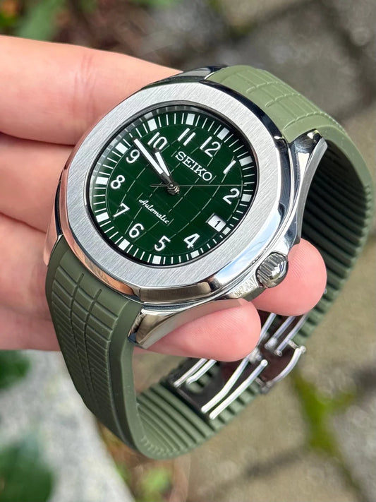Green Dial Aquanaut Mod