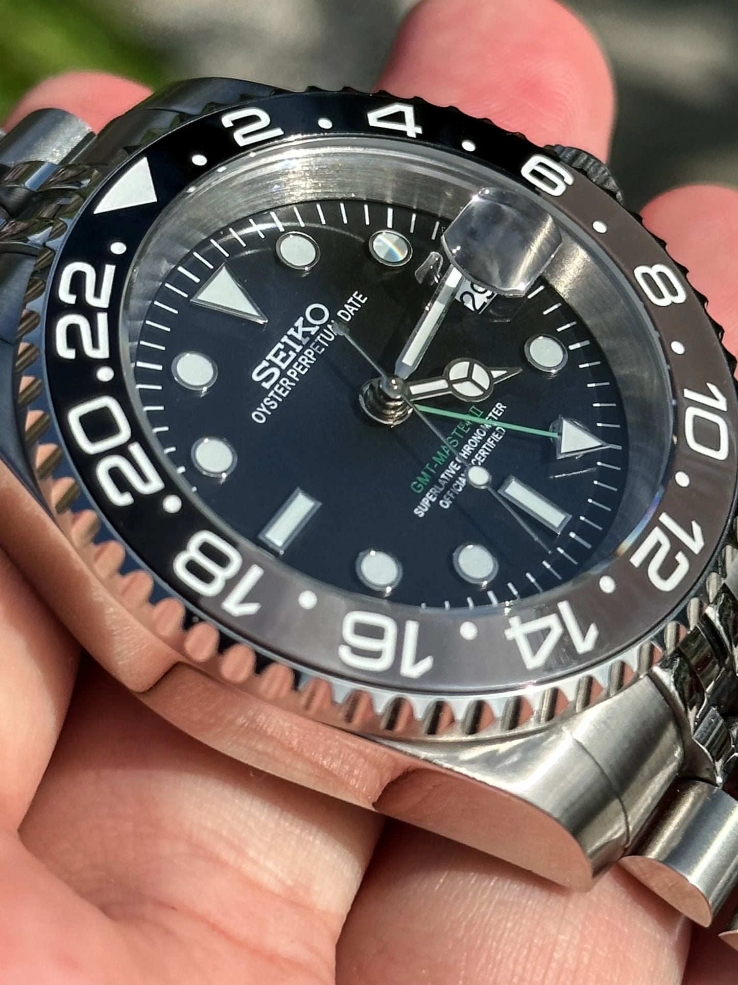 Bruce Wayne GMT Master II Mod