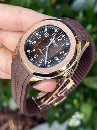 Rose Gold Choco Aquanaut Mod