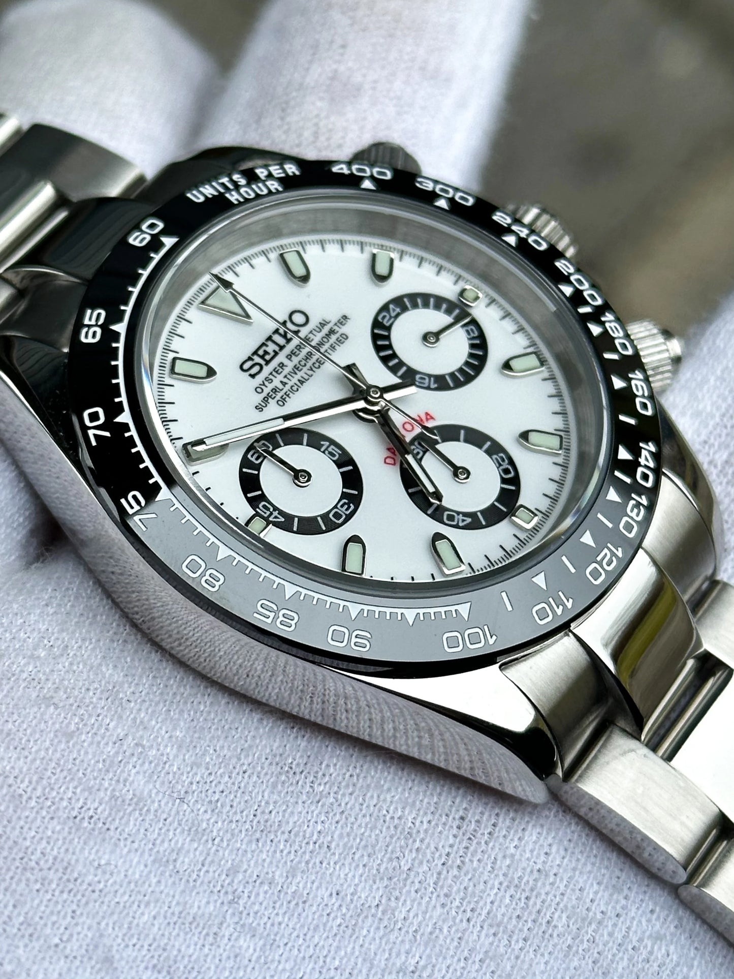Seiko Panda Daytona Mod