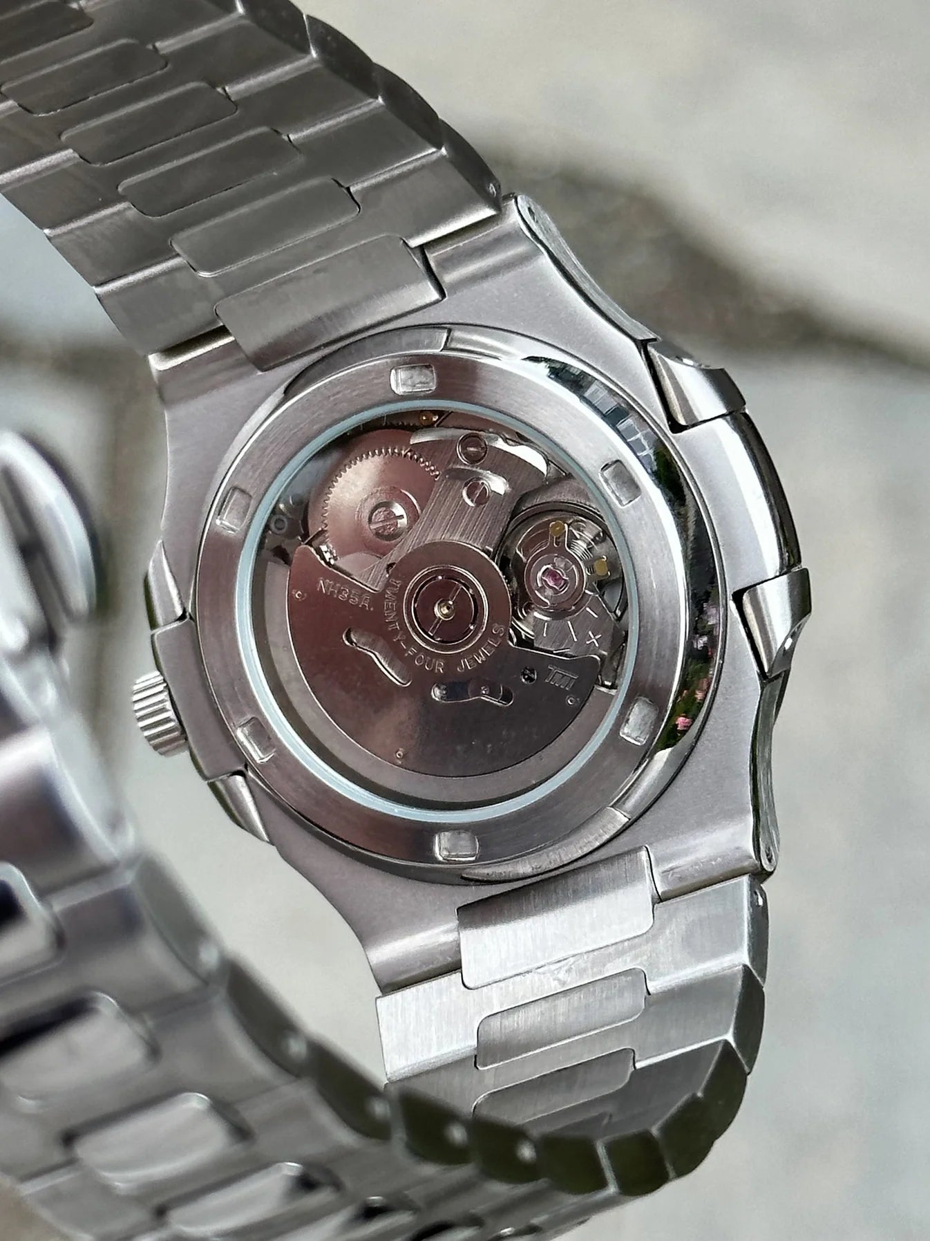 White DIal Nautilus Mod