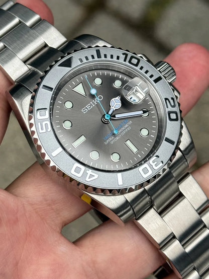 Seiko Yacht-Master Rhodium Mod