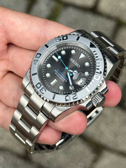 Seiko Yacht-Master Rhodium Mod