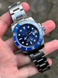 Seiko Smurf Submariner Mod
