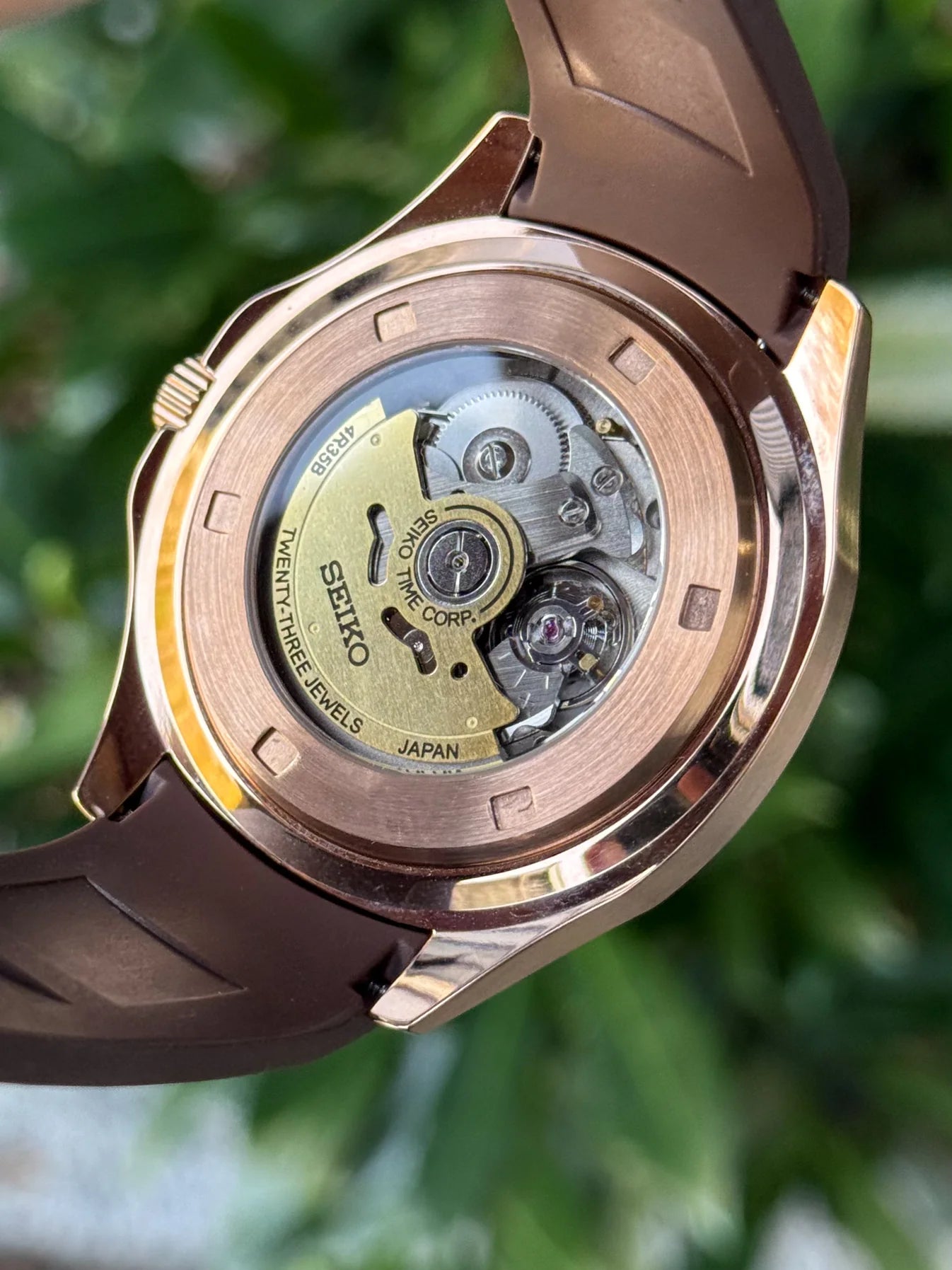 Rose Gold Choco Aquanaut Mod