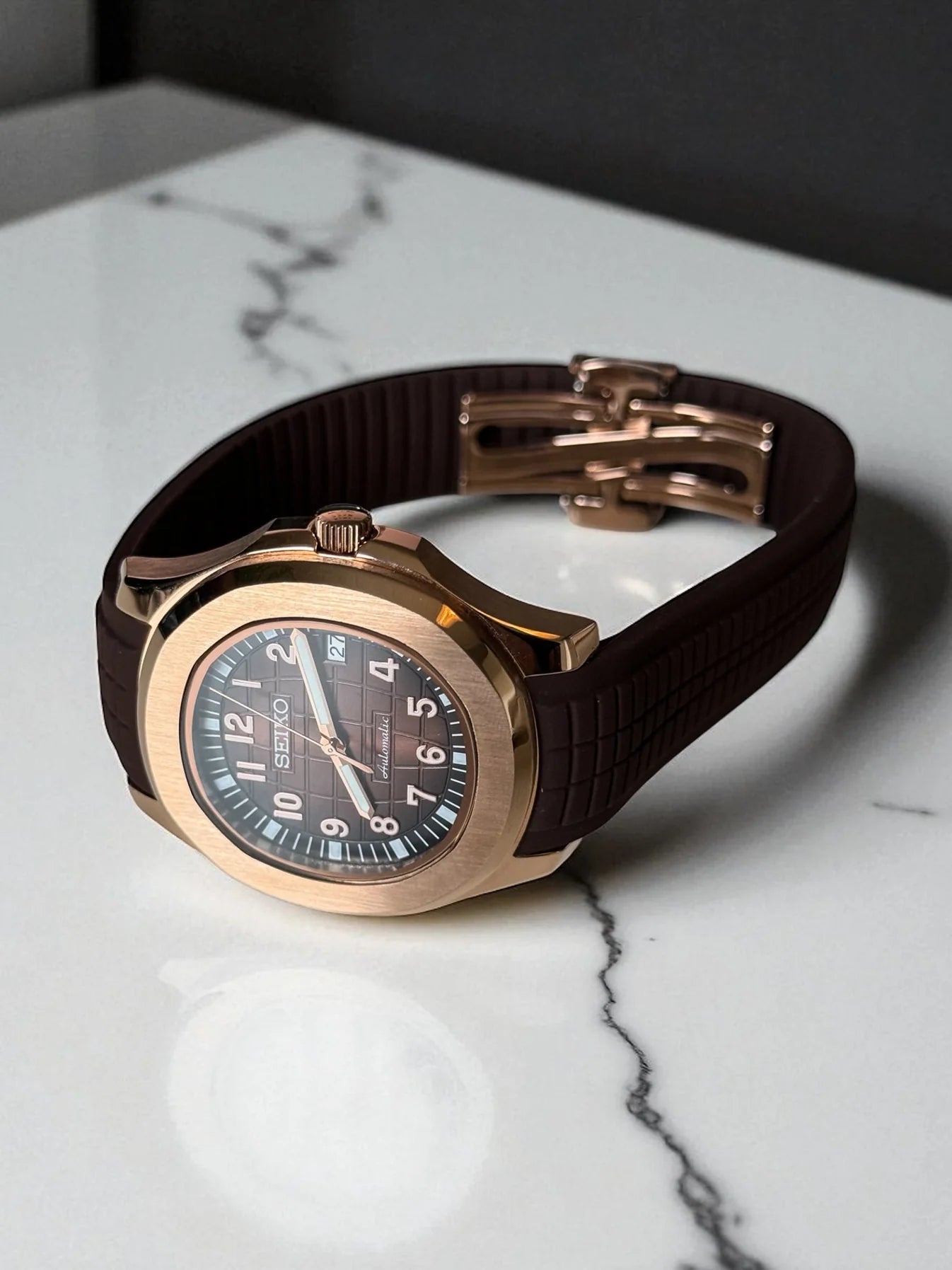 Rose Gold Choco Aquanaut Mod