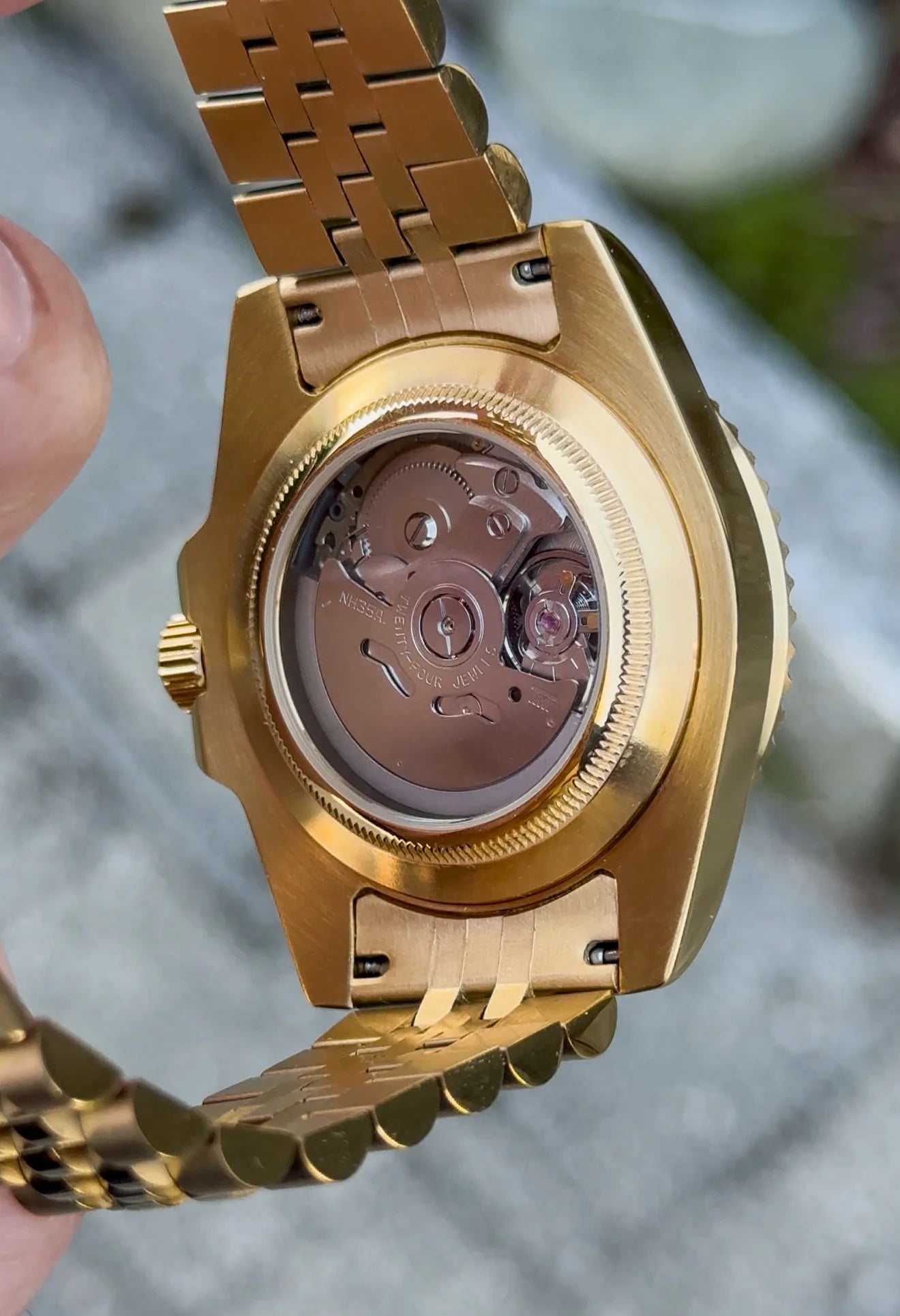 Black Gold Two-Tone Submariner Mod