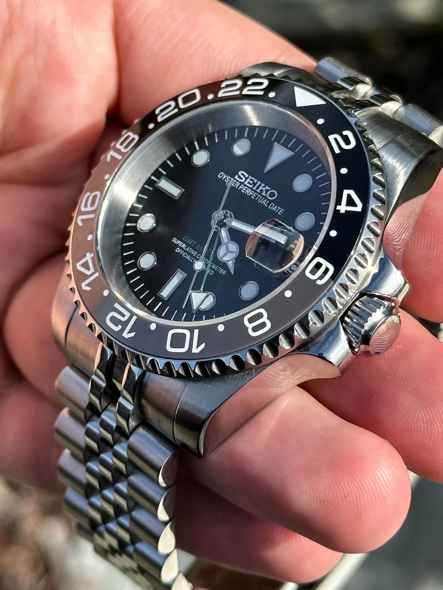 Bruce Wayne GMT Master II Mod