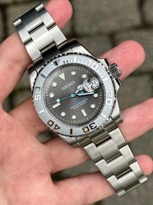 Seiko Yacht-Master Rhodium Mod
