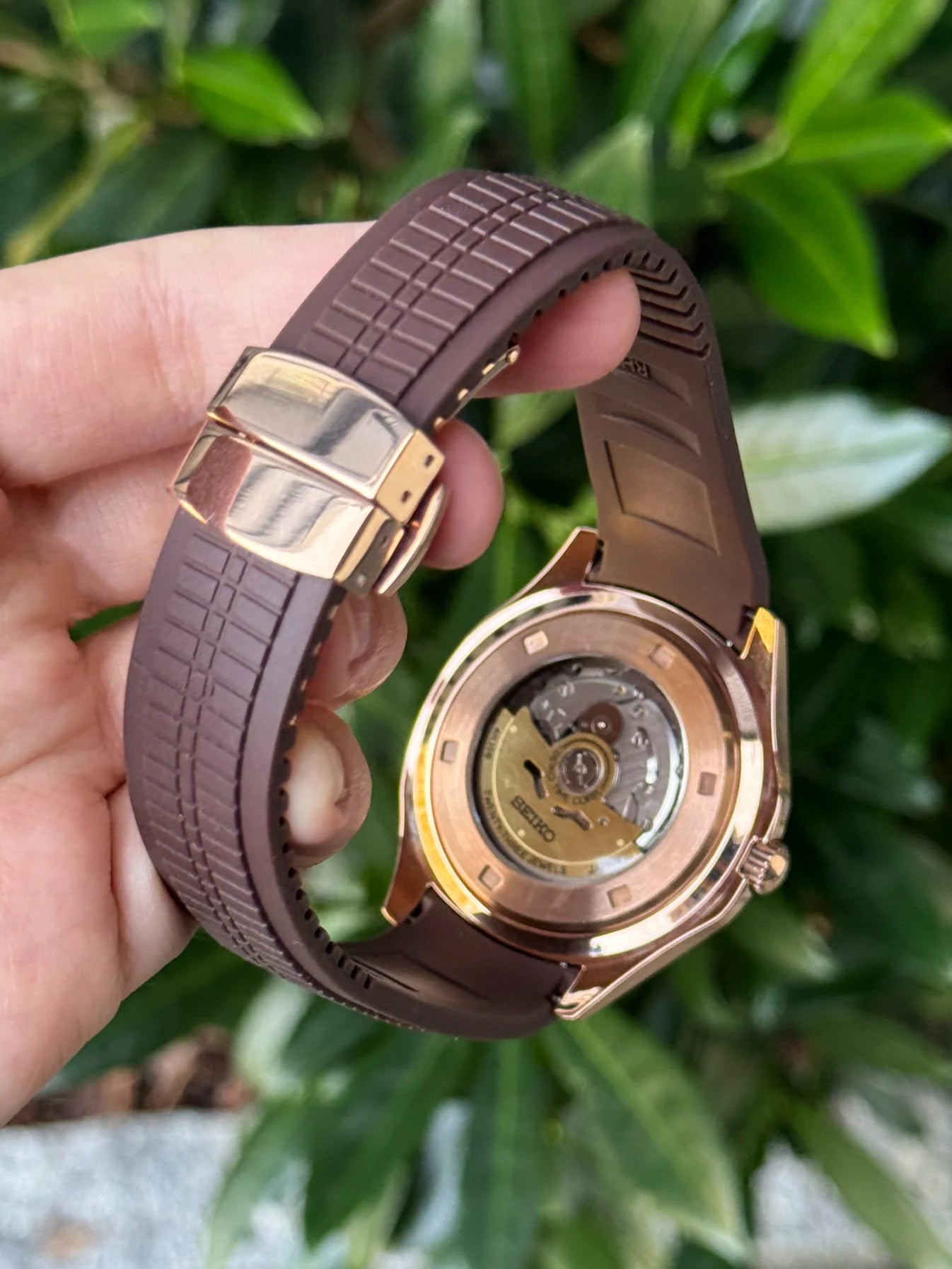 Rose Gold Choco Aquanaut Mod