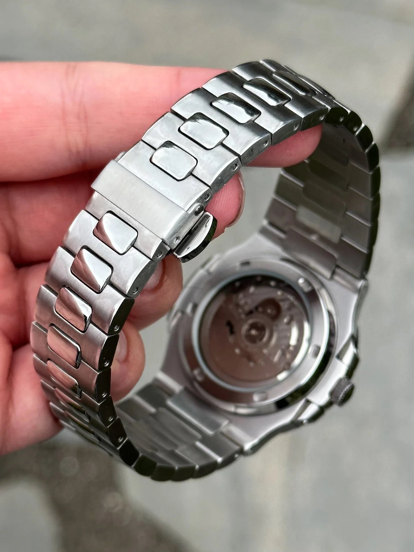 White DIal Nautilus Mod