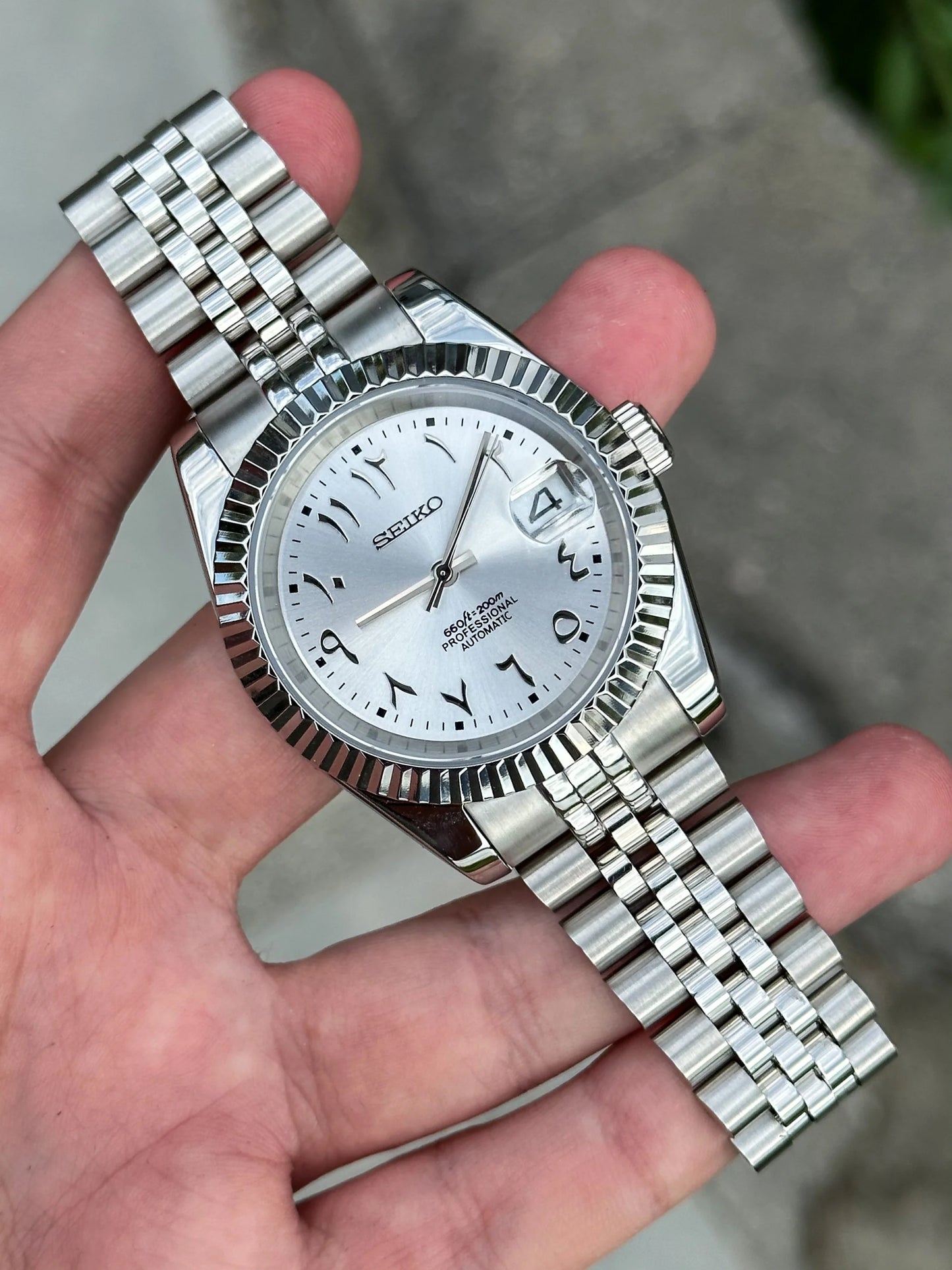 Seiko Arabic Datejust 39mm