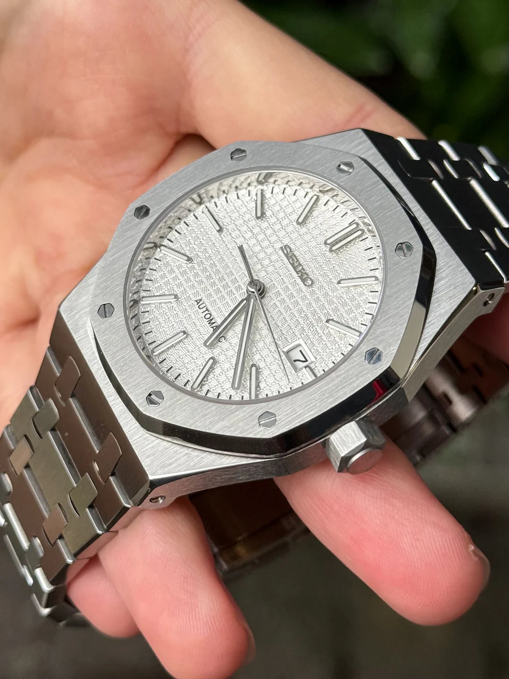 White Dial Royal Oak Mod