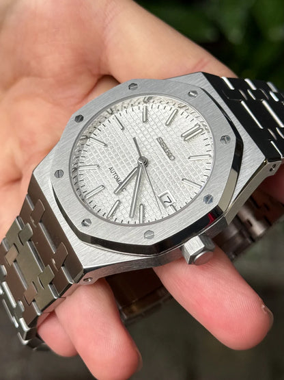 White Dial Royal Oak Mod