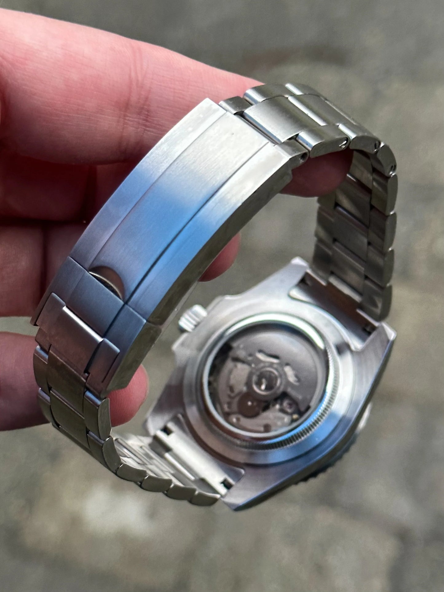 Seiko Smurf Submariner Mod