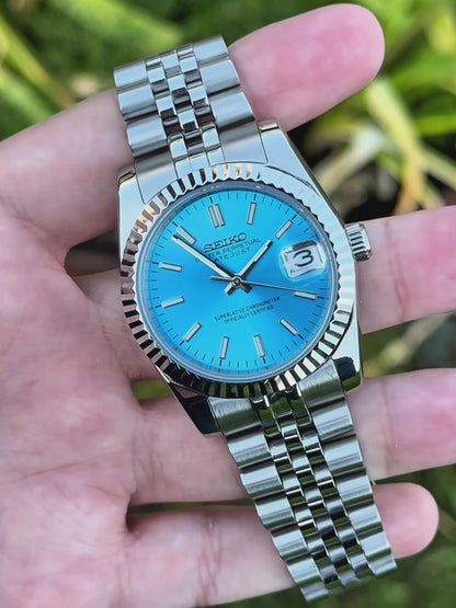 Sky Blue Datejust 36mm Mod