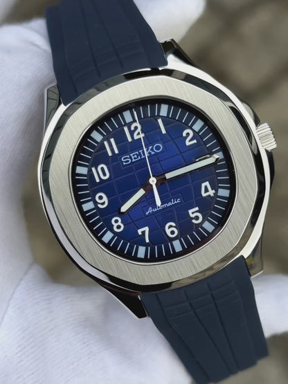 Blue Dial Aquanaut Mod